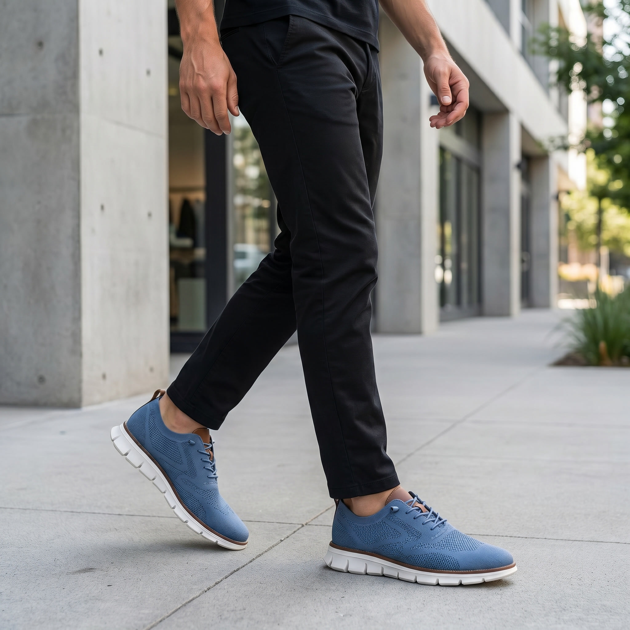 Comode scarpe da uomo in mesh