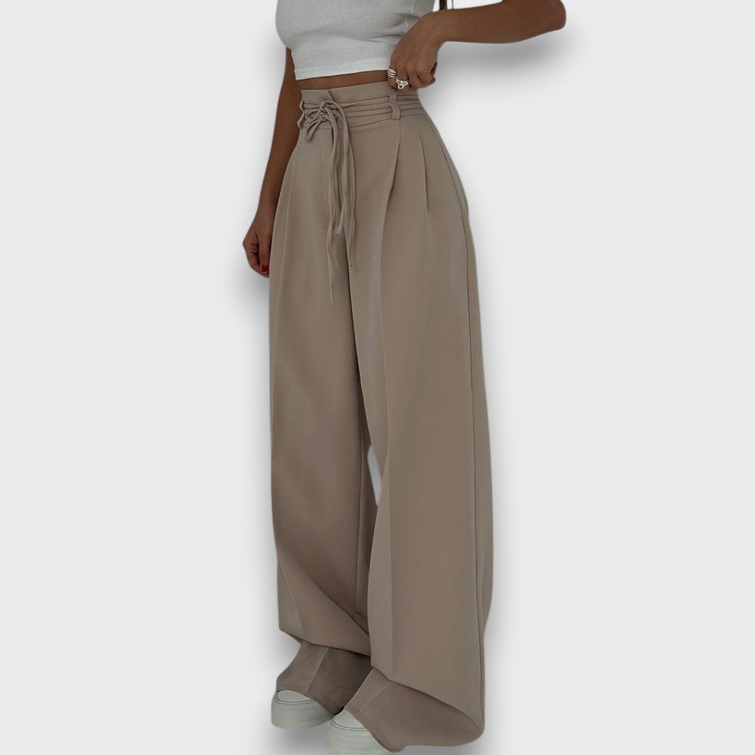 Giva – Pantaloni con eleganza rilassata