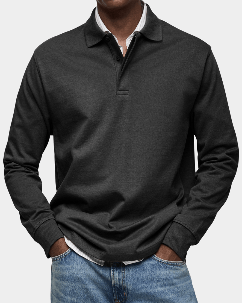 Ferrini Milano | Polo con maniche lunghe confortevole