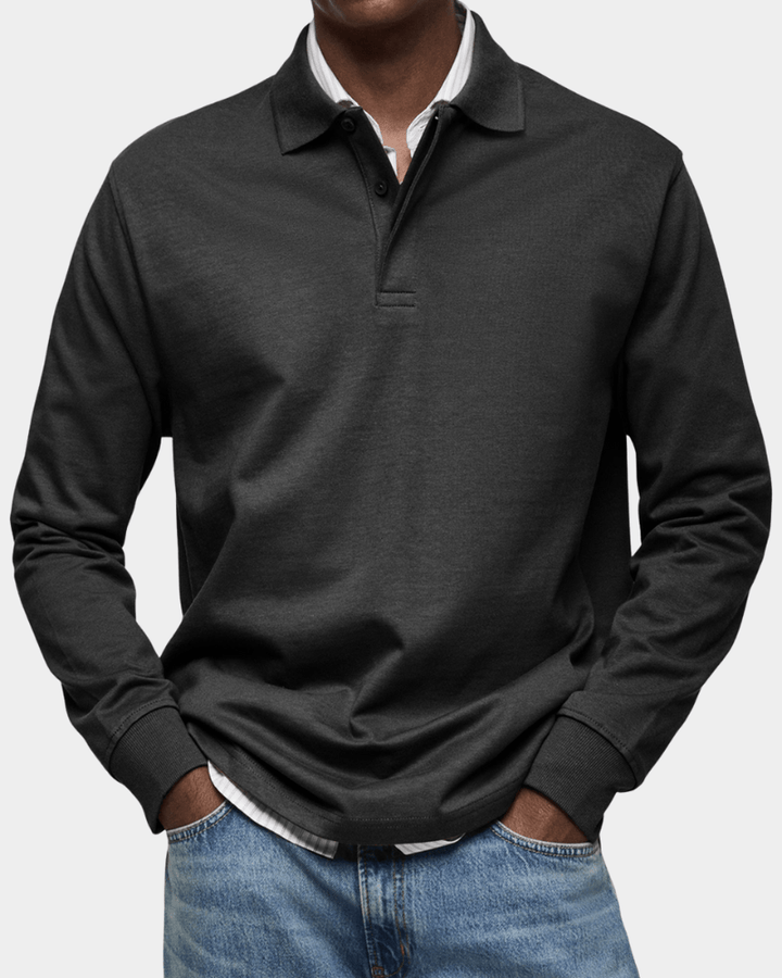 Ferrini Milano | Polo con maniche lunghe confortevole