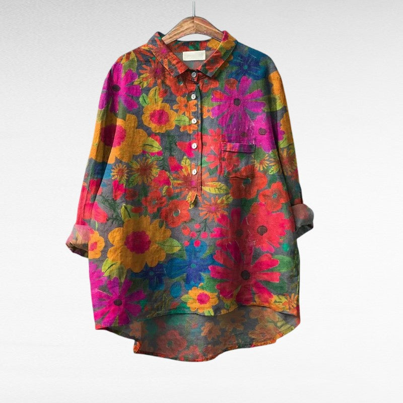 Layla | Elegante Camicia Estiva Leggera