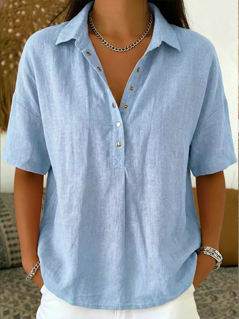 Ferrini Milano | Blusa con colletto e dettaglio dei bottoni