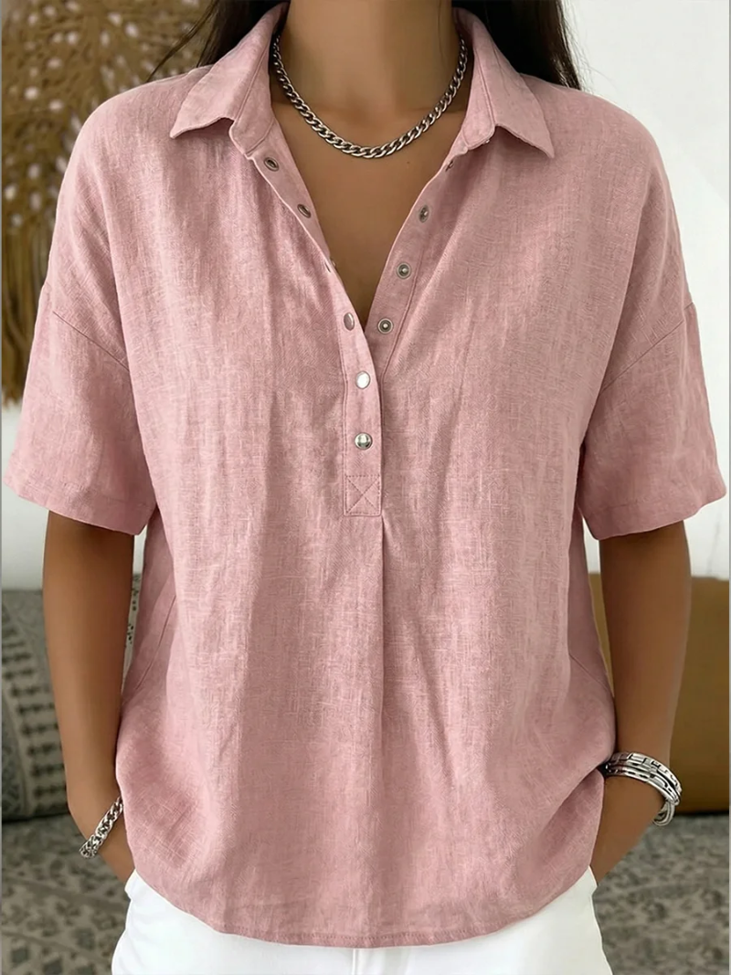 Ferrini Milano | Blusa con colletto e dettaglio dei bottoni