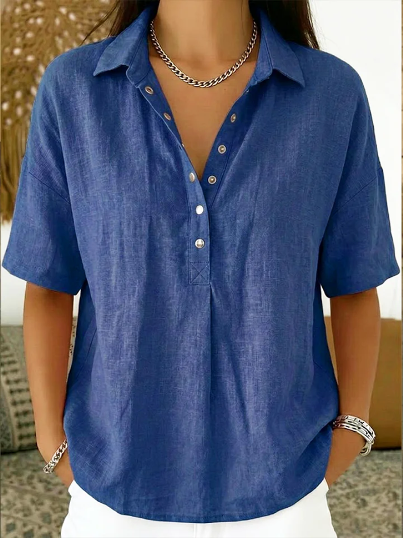 Ferrini Milano | Blusa con colletto e dettaglio dei bottoni