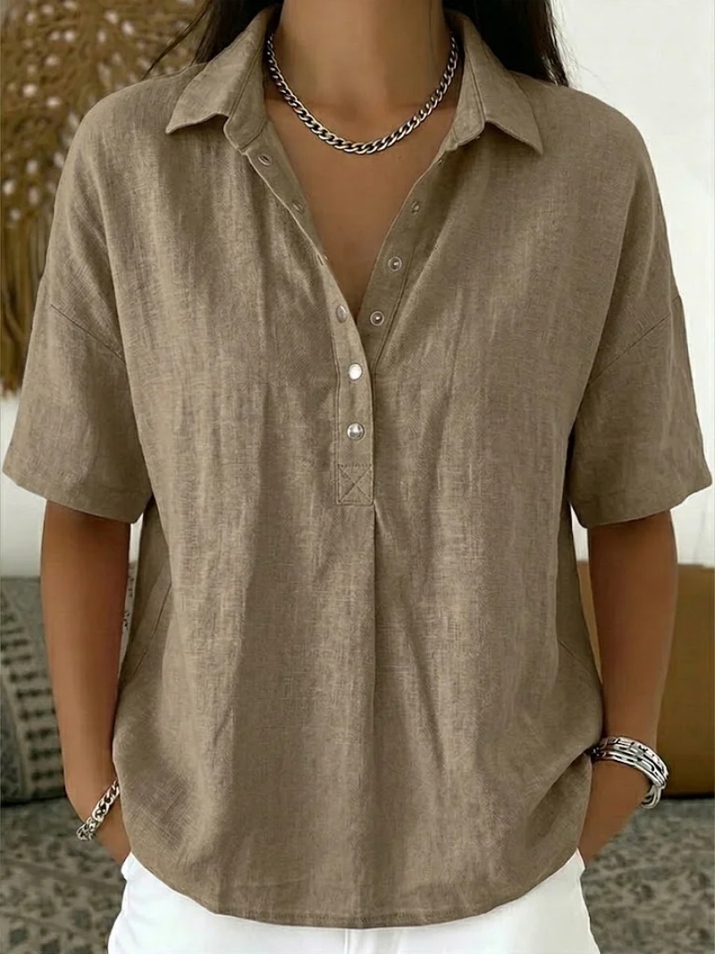 Ferrini Milano | Blusa con colletto e dettaglio dei bottoni