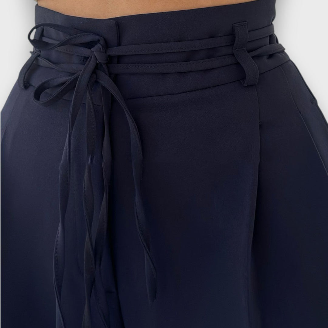 Giva – Pantaloni con eleganza rilassata
