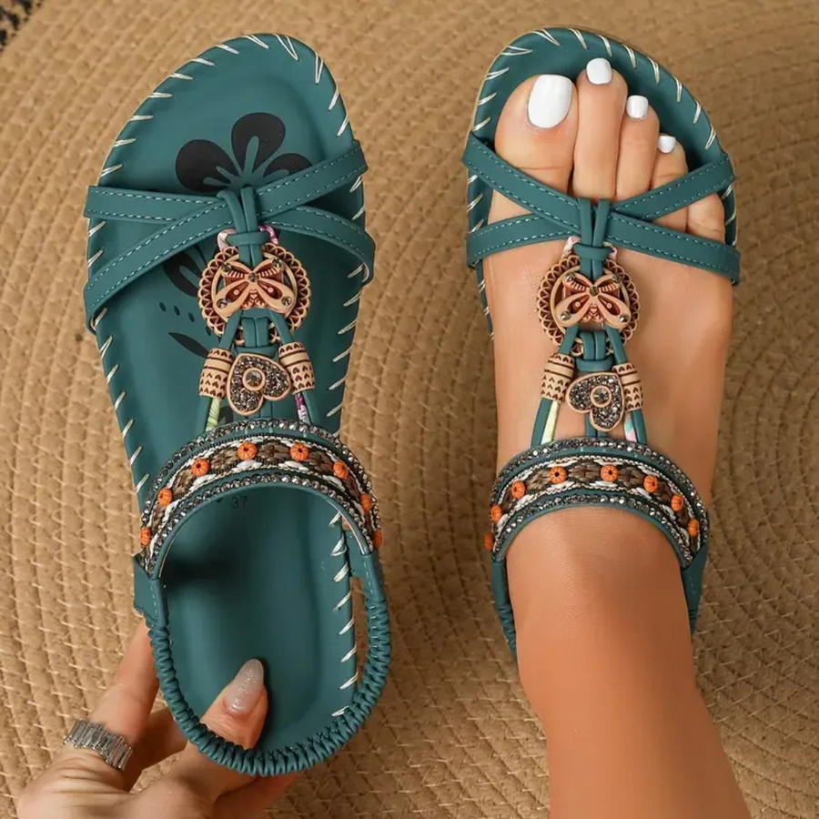 Elena | Sandali Stile Ibiza che Uniscono Comfort ed Eleganza