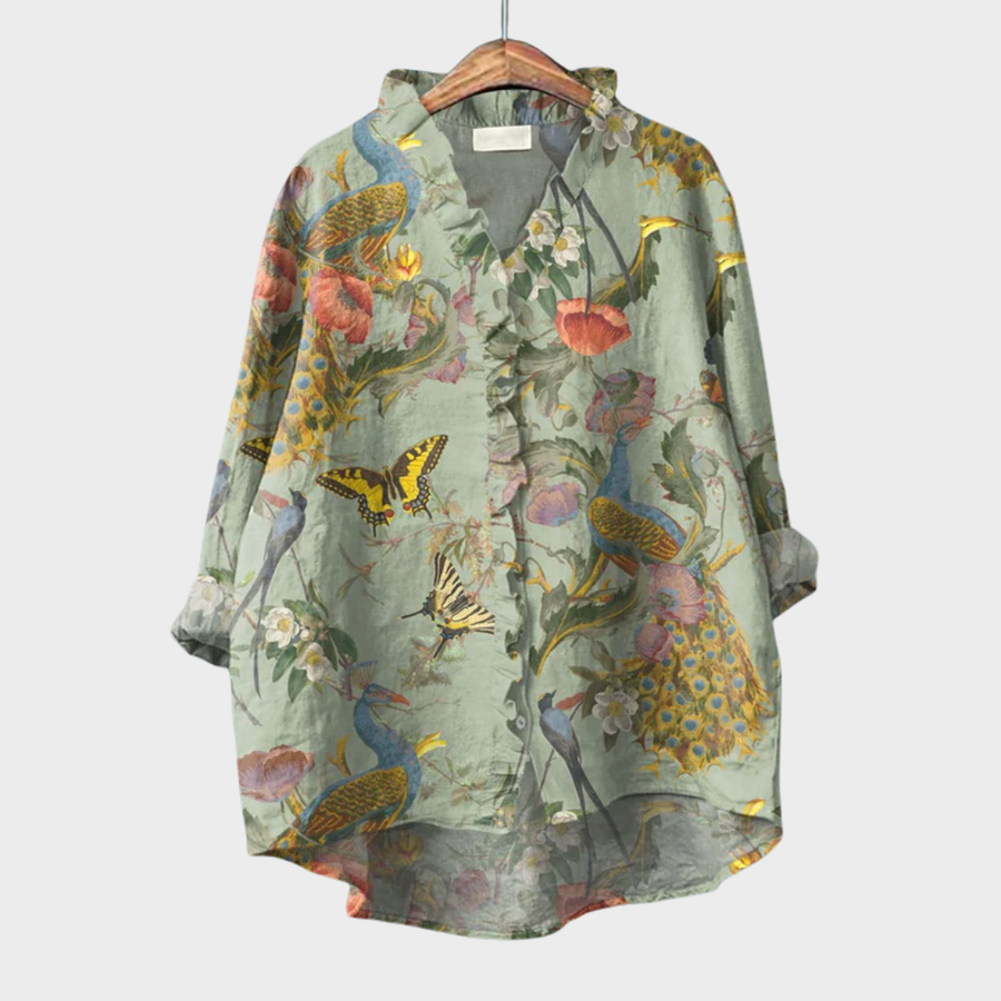 Sarah | Elegante Camicia Estiva Leggera