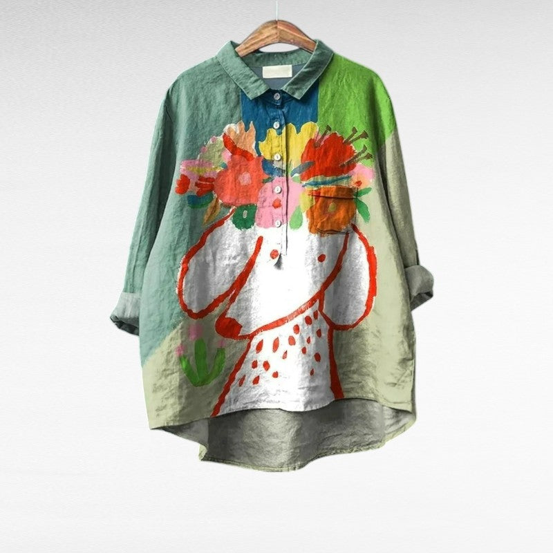 Maya | Elegante Camicia Estiva Leggera