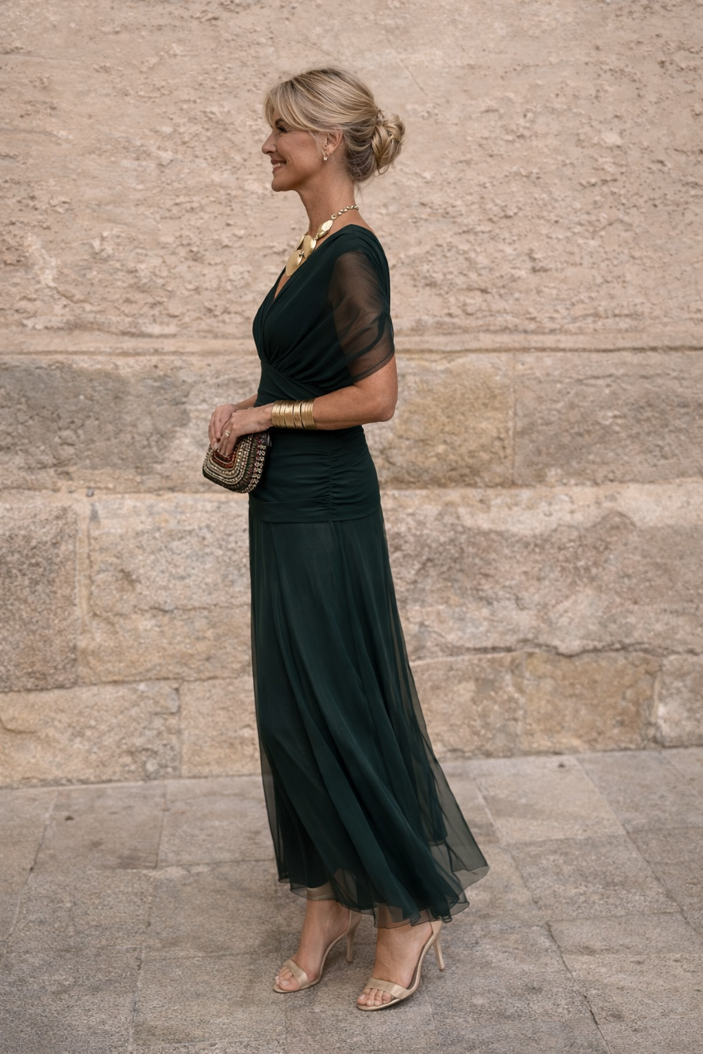 MARELLA | Maxi Abito Scollo a V