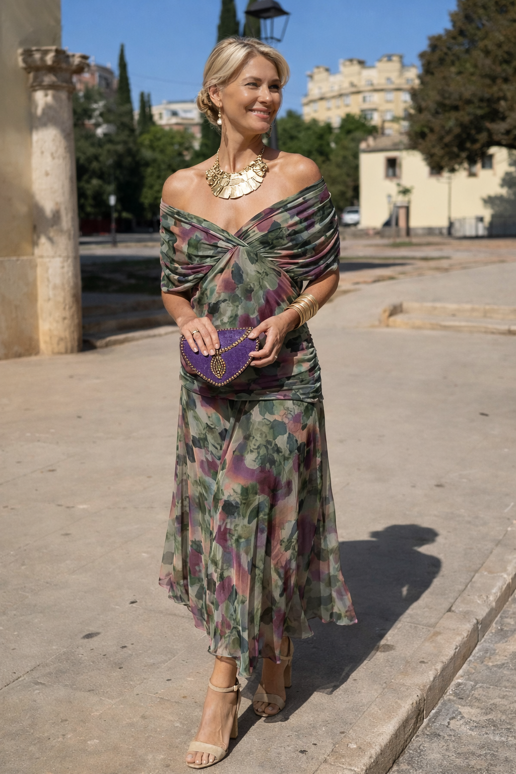 MARELLA | Maxi Abito Scollo a V