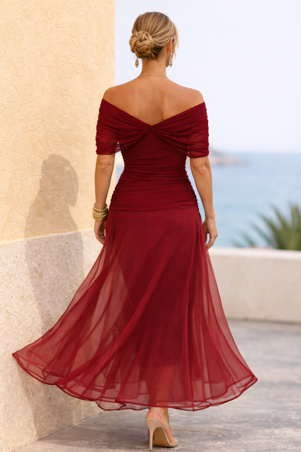 MARELLA | Maxi Abito Scollo a V