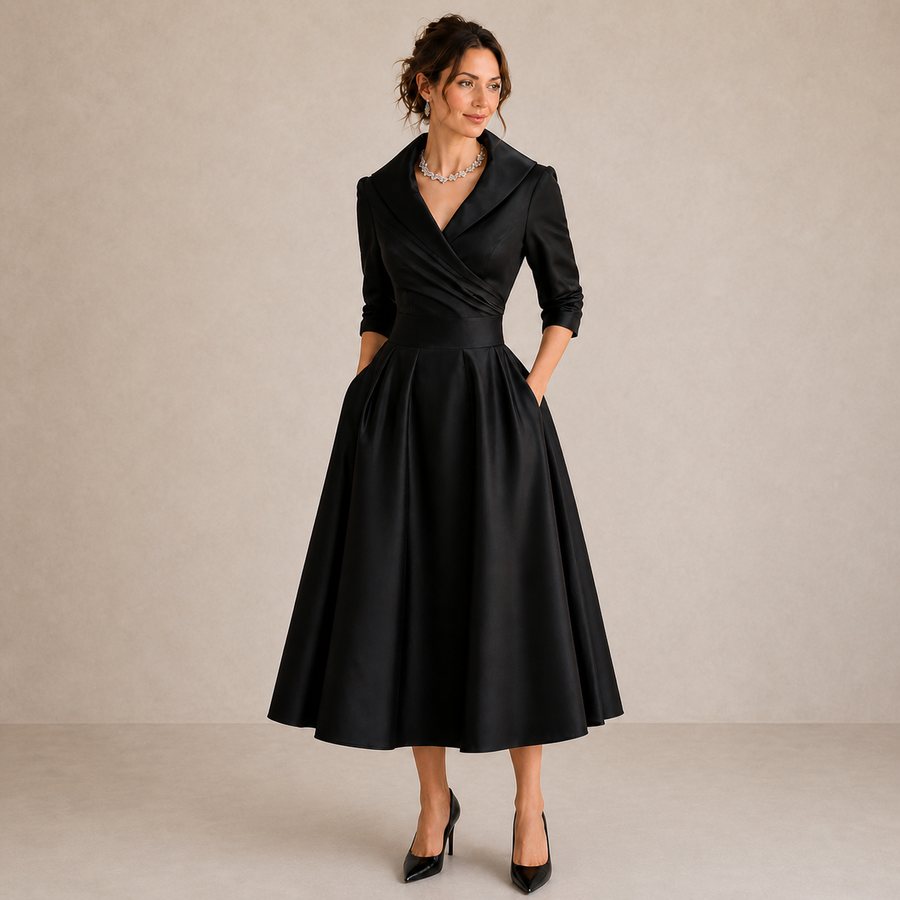 ALICIA | Elegante abito midi
