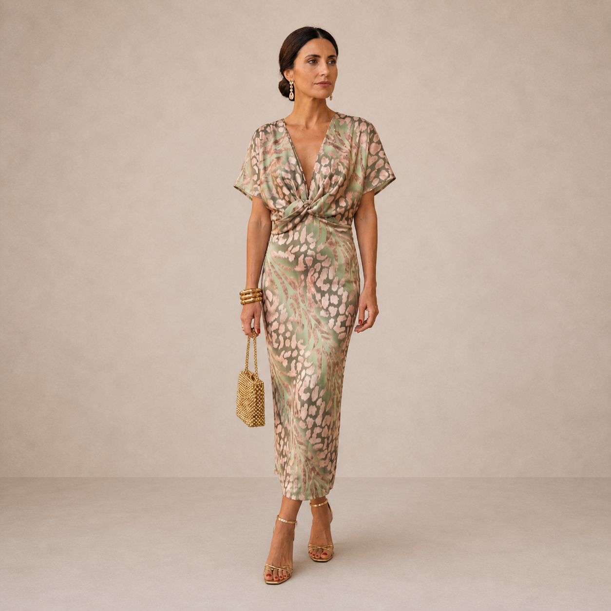 VILANA | Abito Midi Elegante