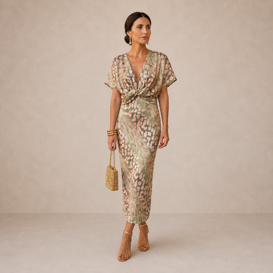 VILANA | Abito Midi Elegante
