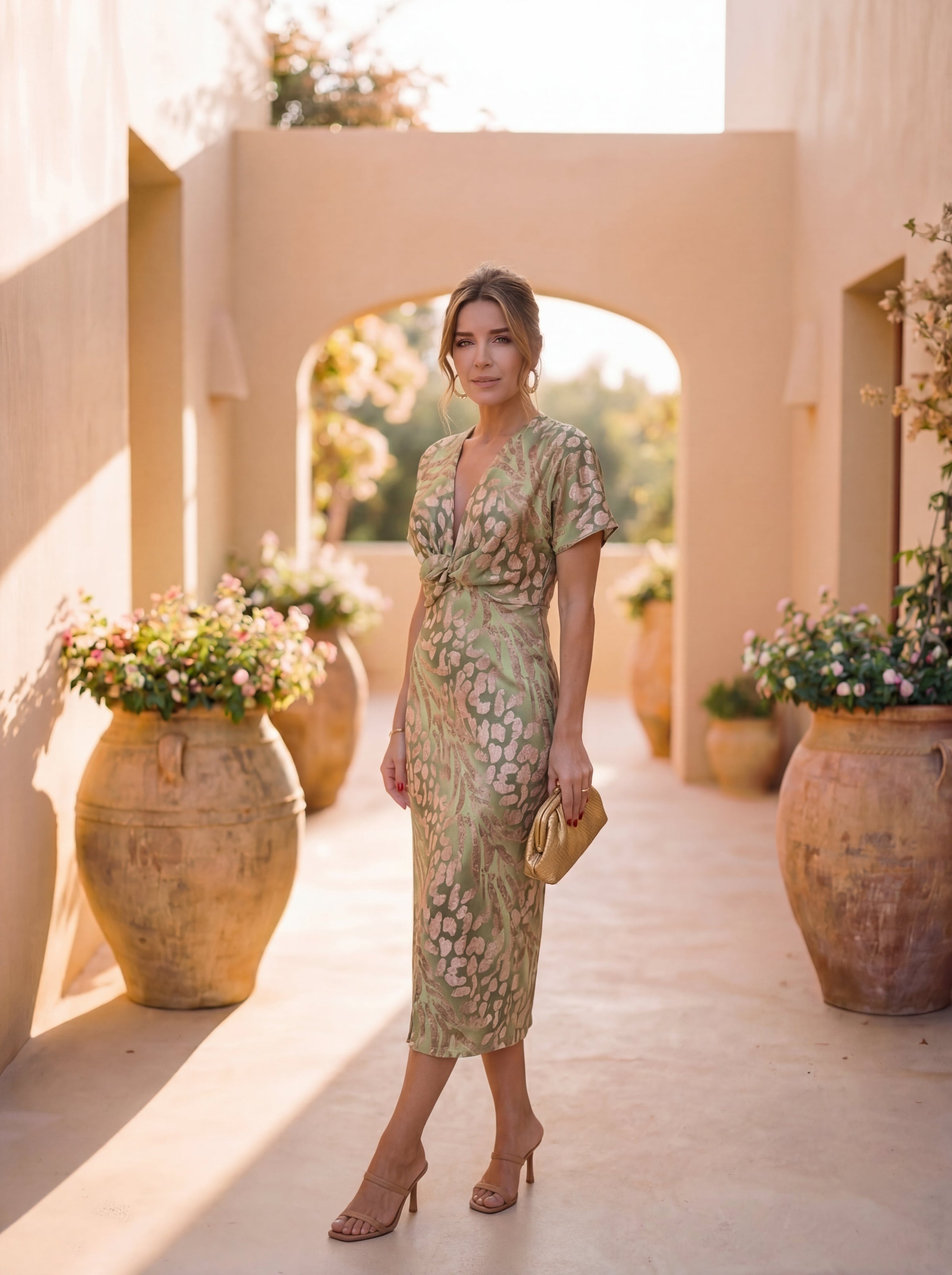 VILANA | Abito Midi Elegante
