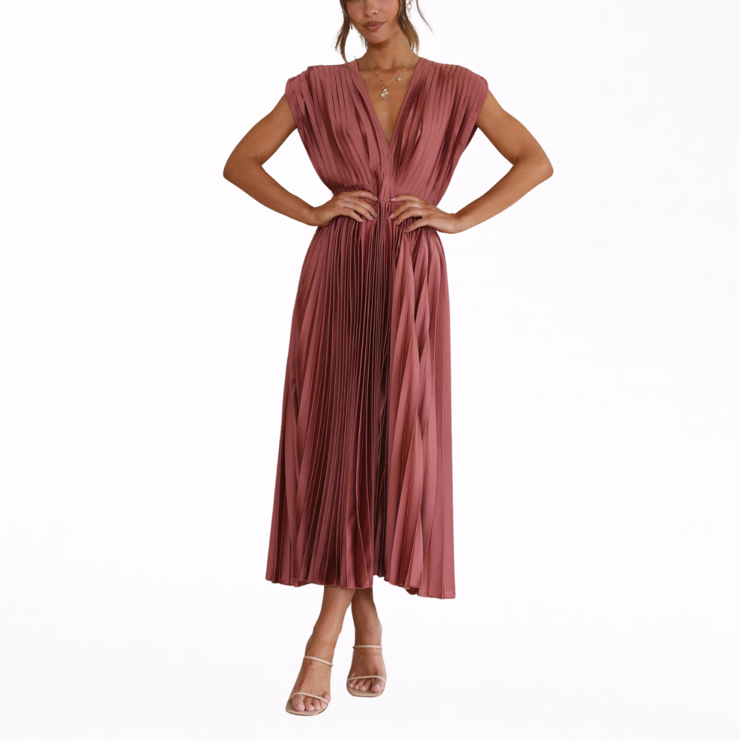 Isla | Abito plissé elegante