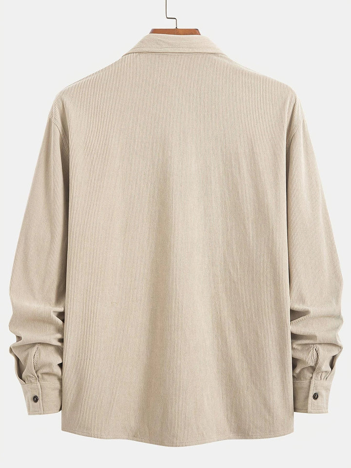 Daan™ | Camicia in Velluto a Righe