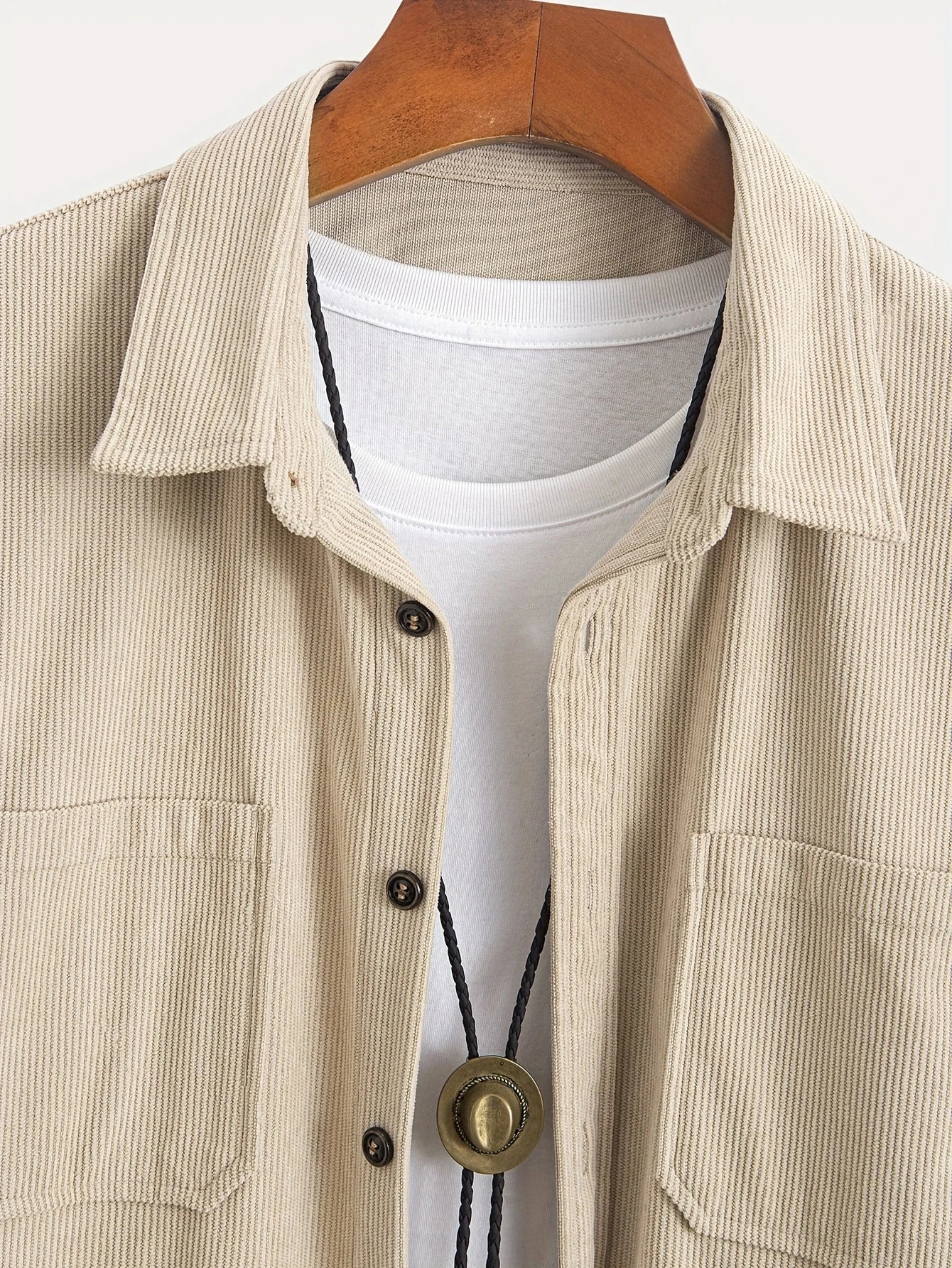 Daan™ | Camicia in Velluto a Righe