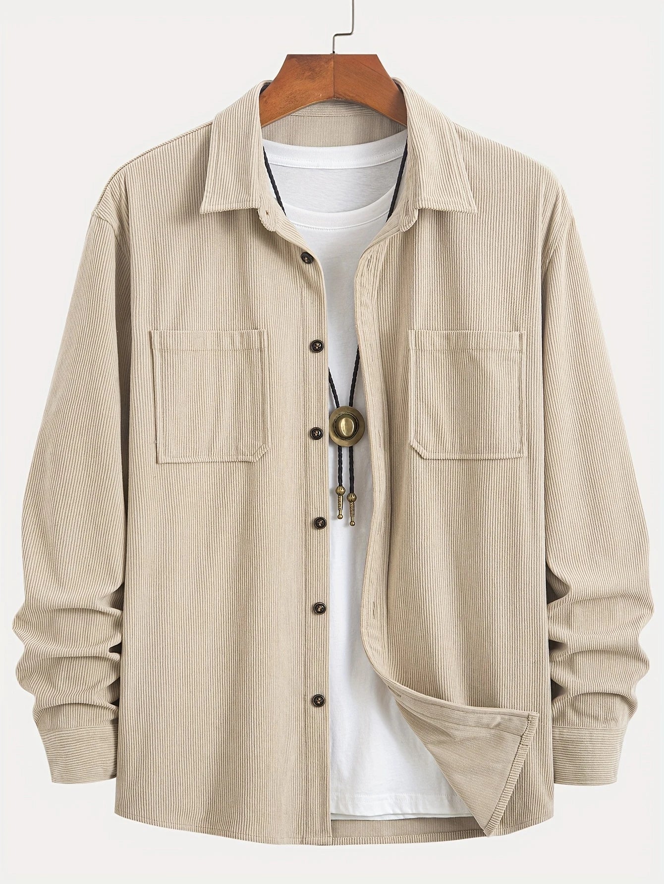Daan™ | Camicia in Velluto a Righe