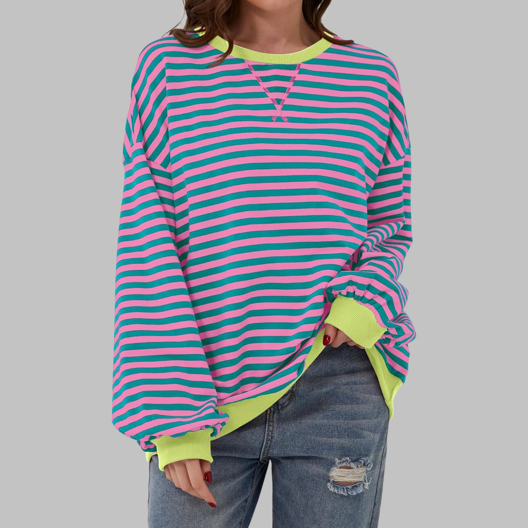 Ferrini Milano | Maglione a righe rilassato
