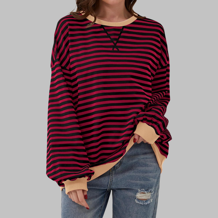 Ferrini Milano | Maglione a righe rilassato