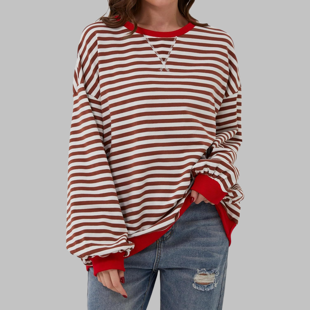 Ferrini Milano | Maglione a righe rilassato