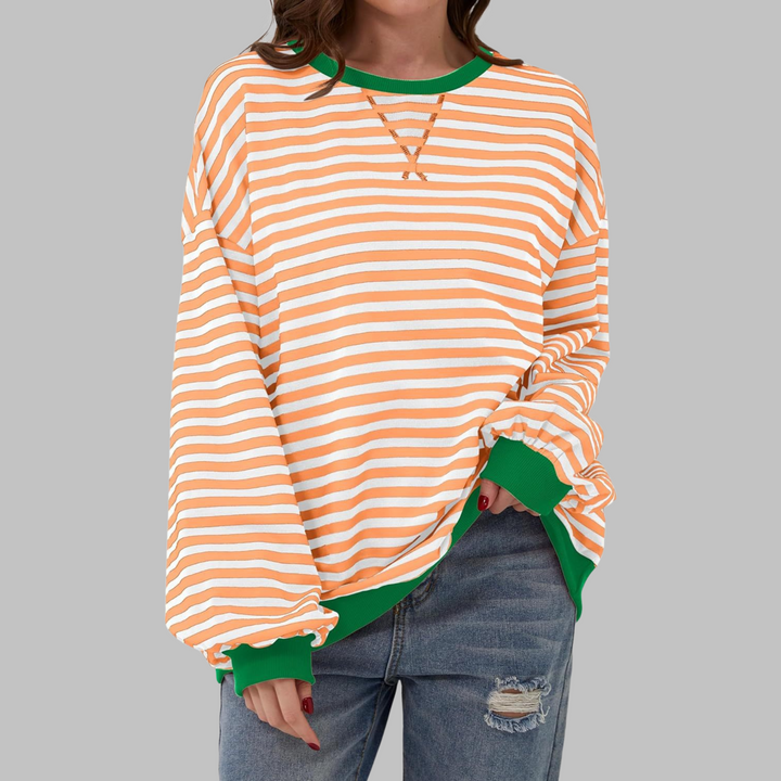 Ferrini Milano | Maglione a righe rilassato