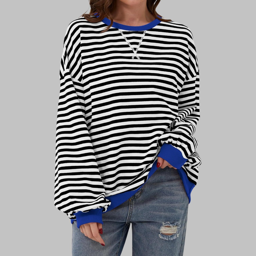 Ferrini Milano | Maglione a righe rilassato