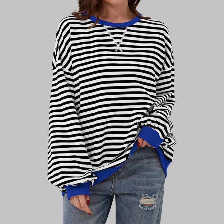 Ferrini Milano | Maglione a righe rilassato