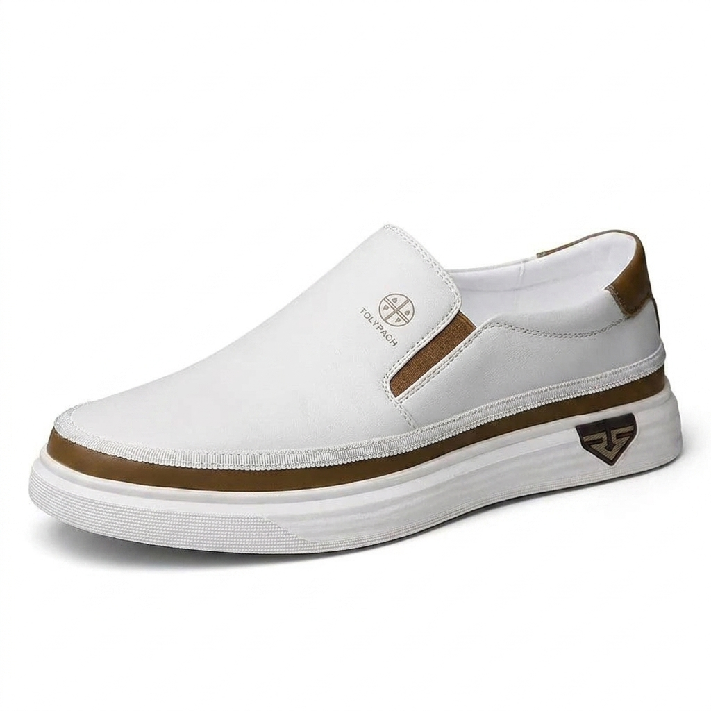 TORINO – Men's Leather Slip-On Sneakers