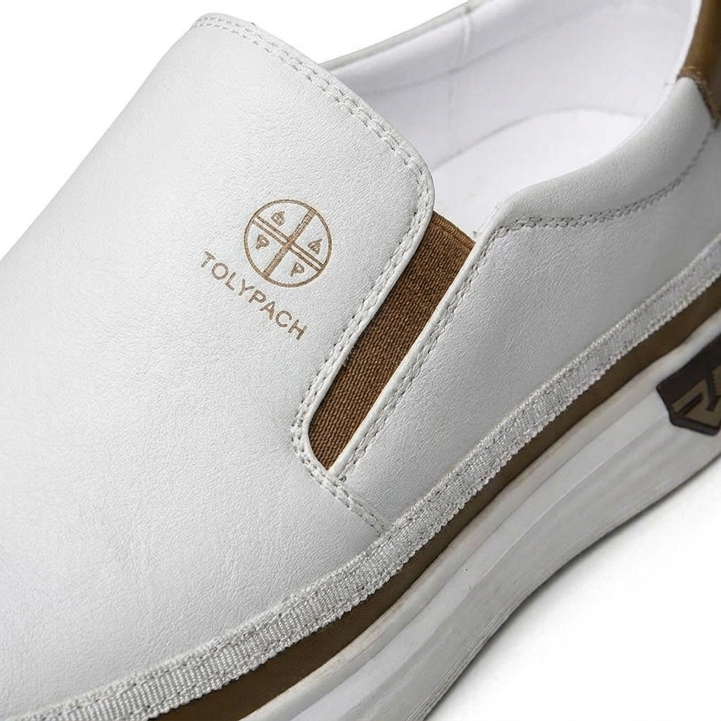 TORINO – Men's Leather Slip-On Sneakers