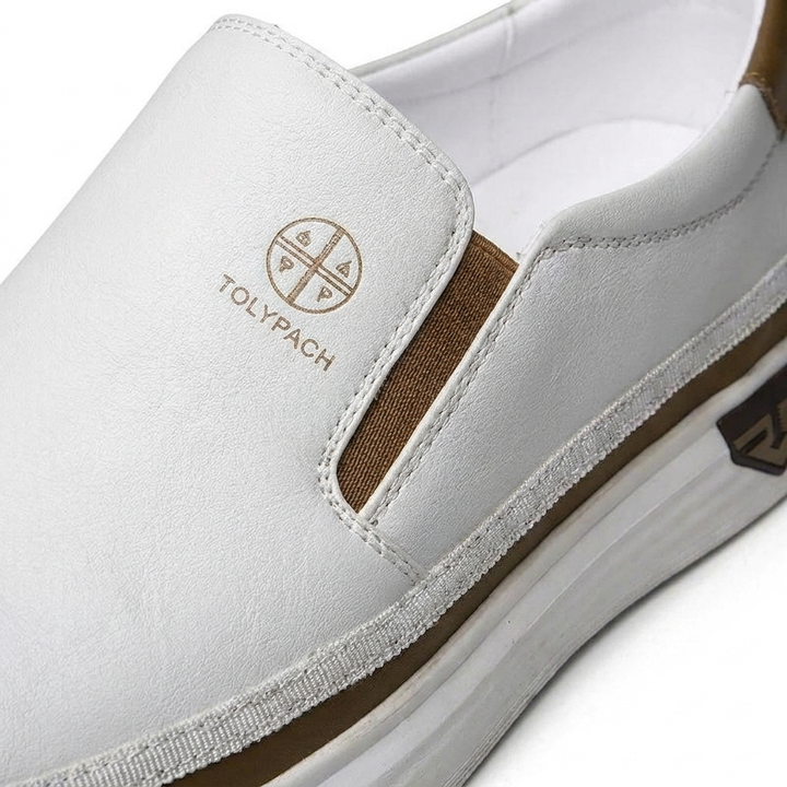 TORINO – Men's Leather Slip-On Sneakers