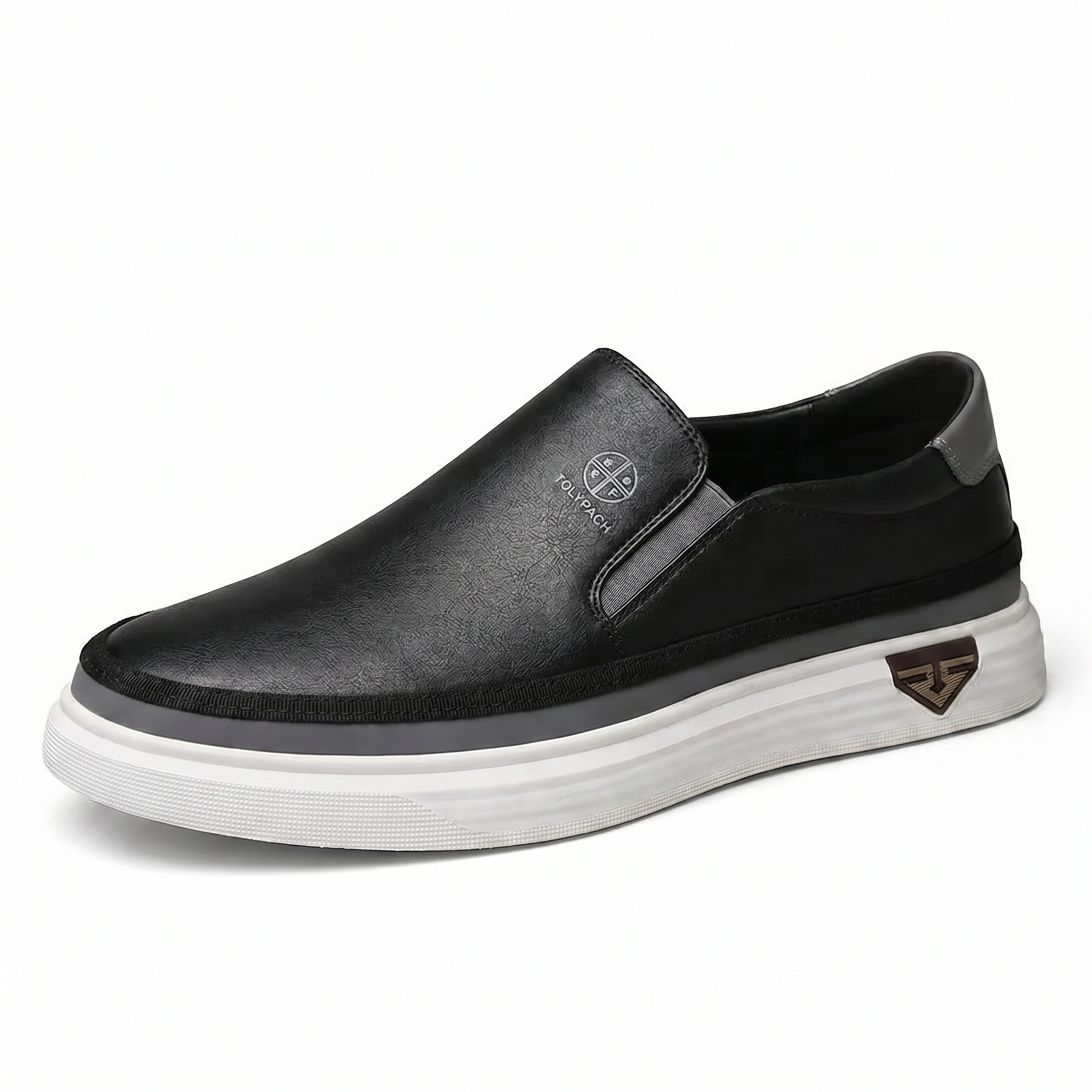 TORINO – Men's Leather Slip-On Sneakers