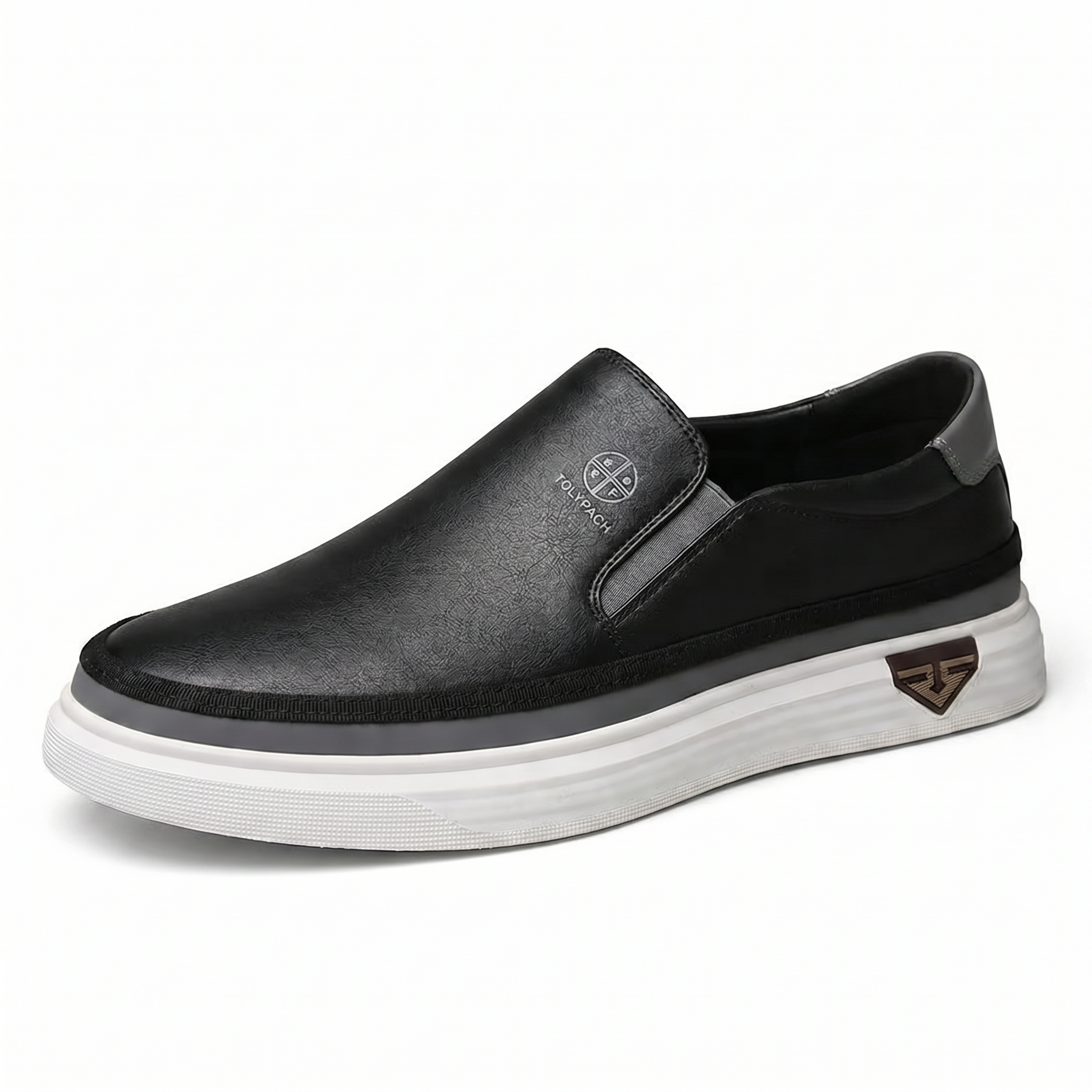 TORINO – Men's Leather Slip-On Sneakers