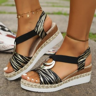 Sandali Confortevoli Ergonomici con Tacco Composito