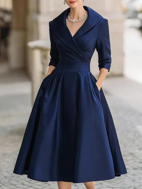 ALICIA | Elegante abito midi