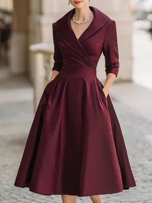 ALICIA | Elegante abito midi