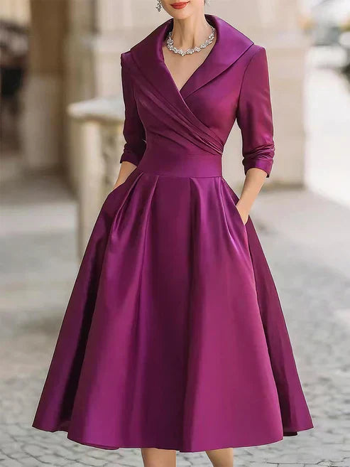 ALICIA | Elegante abito midi