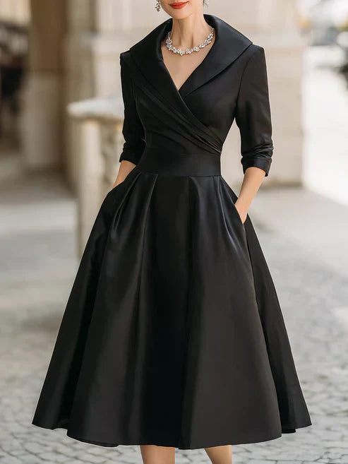 ALICIA | Elegante abito midi