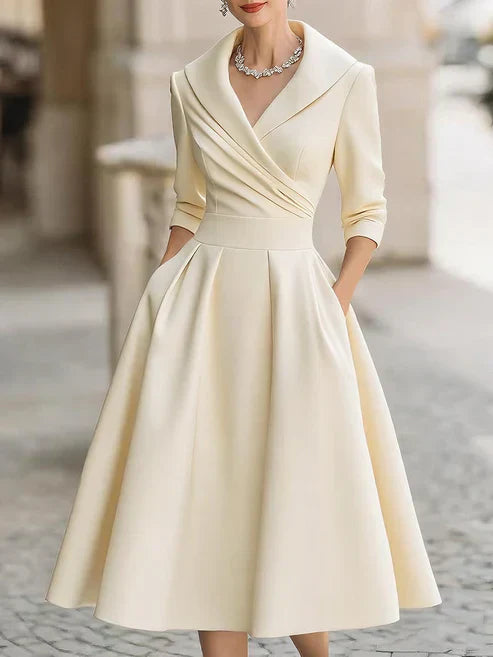 ALICIA | Elegante abito midi