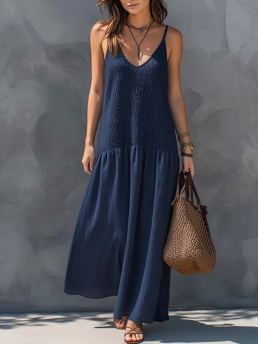 LUNA | Maxi Abito Boho Patchwork