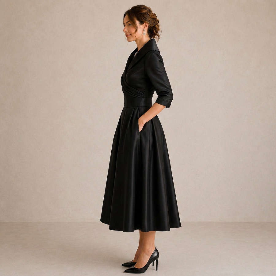 ALICIA | Elegante abito midi