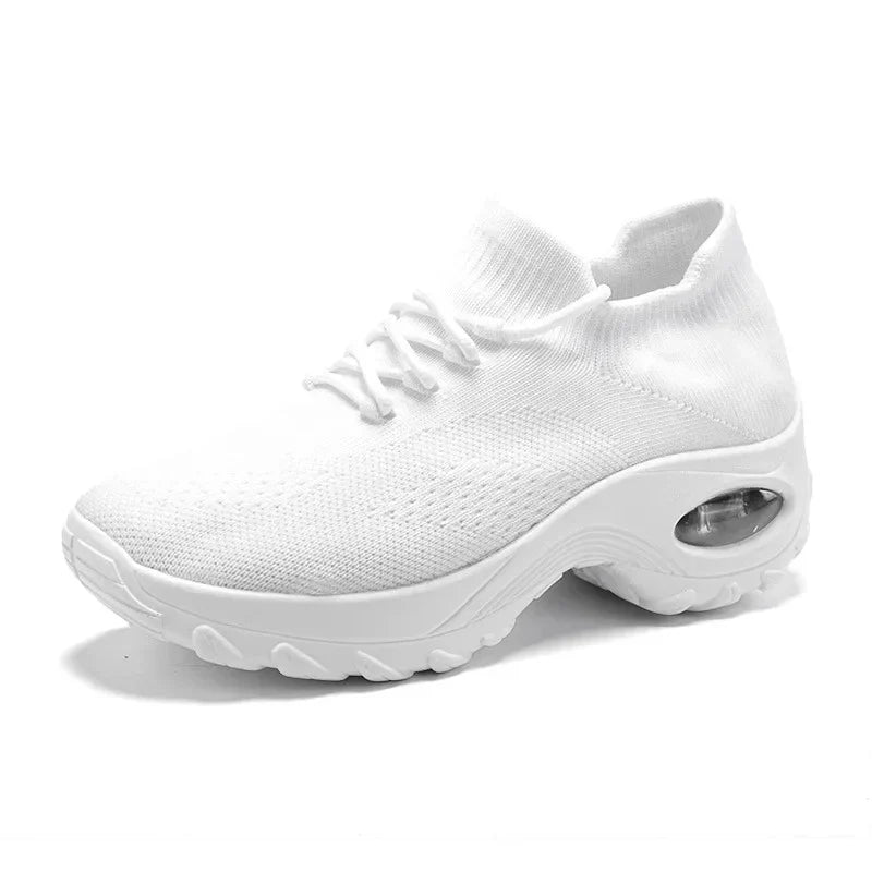 Scarpe da ginnastica con cuscino d'aria in rete per donne