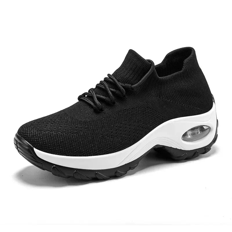 Scarpe da ginnastica con cuscino d'aria in rete per donne