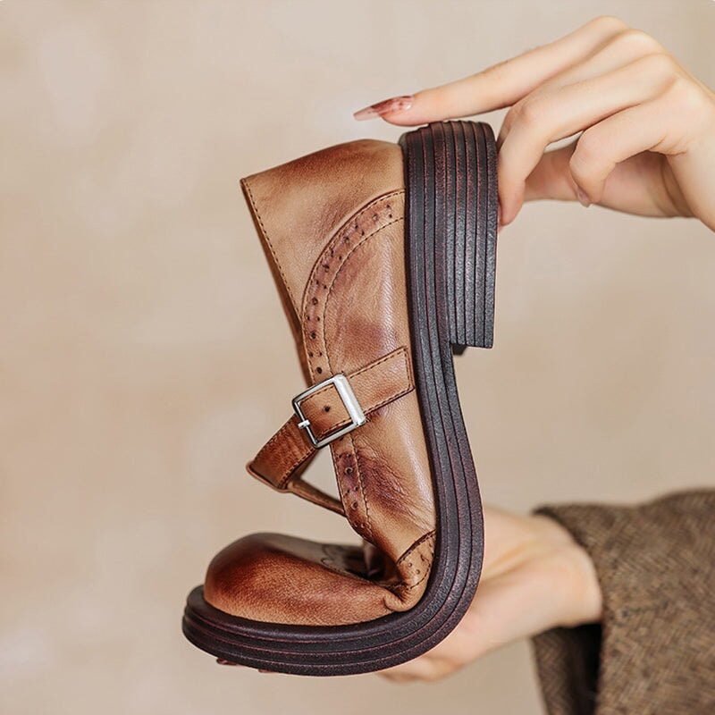 Verda - Eleganti Scarpe in Pelle