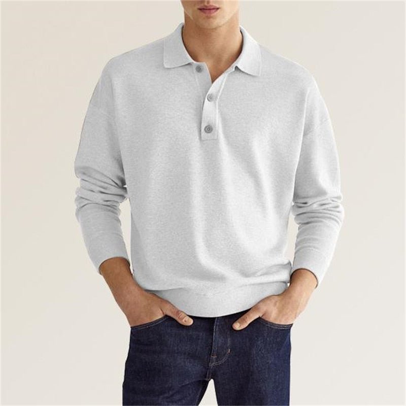 Maglia Polo Matthieu a Maniche Lunghe