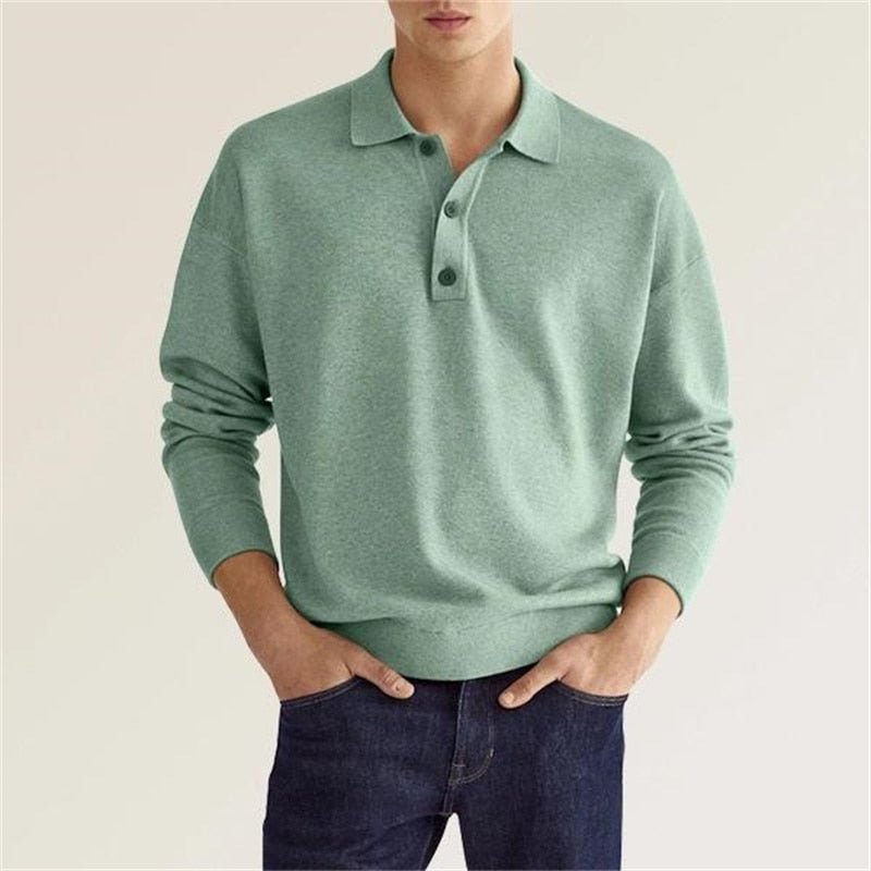 Maglia Polo Matthieu a Maniche Lunghe