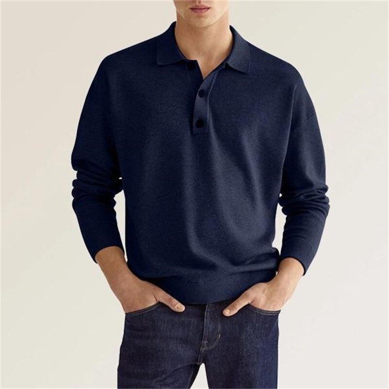 Maglia Polo Matthieu a Maniche Lunghe