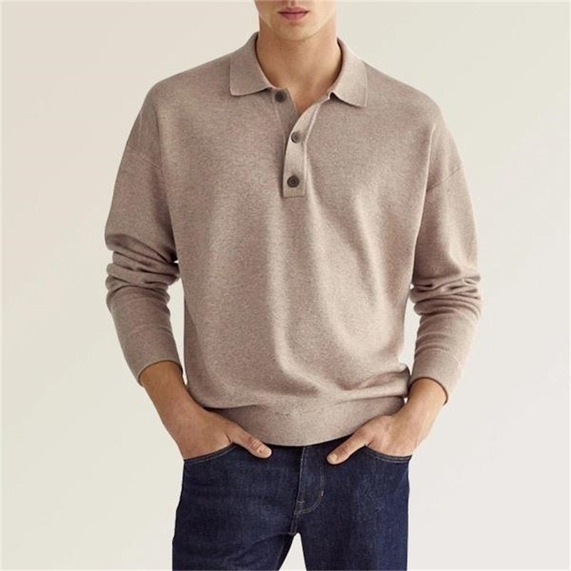 Maglia Polo Matthieu a Maniche Lunghe